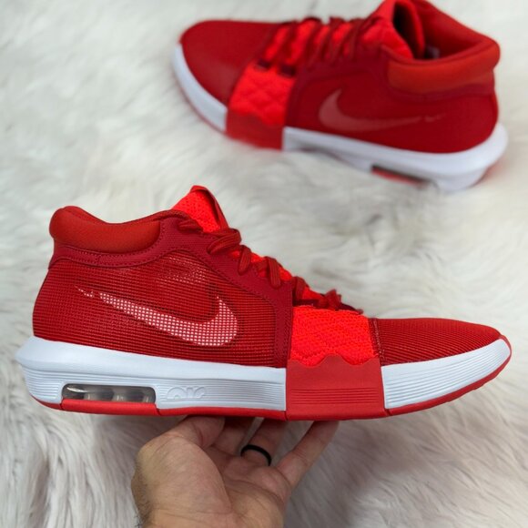 Nike LeBron Witness 8 Light Crimson Mens Basketball FB2239-600 NEW* Sz 13 - Picture 1 of 5